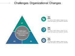 Challenges organizational changes ppt powerpoint presentation ideas topics cpb