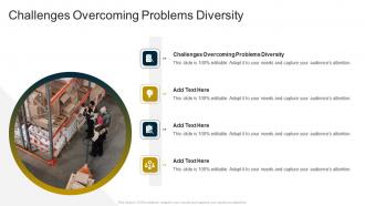 Challenges Overcoming Problems Diversity In Powerpoint And Google Slides Cpb