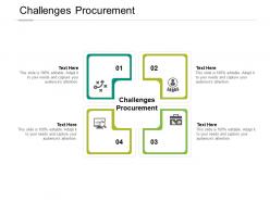 Challenges procurement ppt powerpoint presentation file guidelines cpb