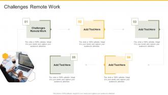 Challenges Remote Work In Powerpoint And Google Slides Cpb