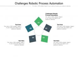 Challenges robotic process automation ppt powerpoint presentation inspiration layouts cpb