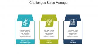 Challenges sales manager ppt powerpoint presentation background images cpb