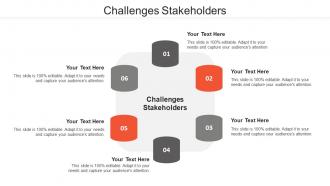 Challenges stakeholders ppt powerpoint presentation infographic template brochure cpb