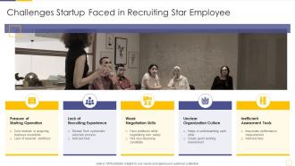 Challenges startup faced in recruiting star employee