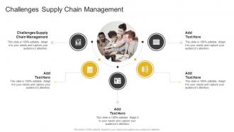 Challenges Supply Chain Management In Powerpoint And Google Slides Cpb
