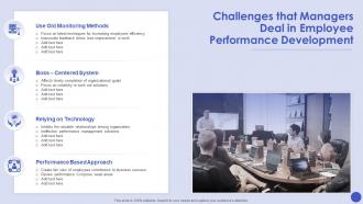 Challenges That Managers Deal In Employee Performance Development