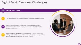 Challenges To Provide Digital Public Services Training Ppt