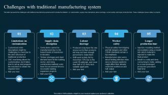 Challenges With Traditional Manufacturing System AI In Manufacturing