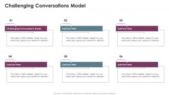 Challenging Conversations Model In Powerpoint And Google Slides Cpb