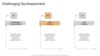 Challenging Tax Assessment In Powerpoint And Google Slides Cpb