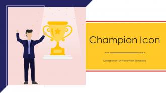 Champion Icon Powerpoint Ppt Template Bundles
