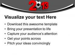 Championship of europe on football new year powerpoint templates ppt backgrounds for slides 0113