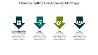 Chances getting pre approved mortgage ppt powerpoint presentation show example topics cpb