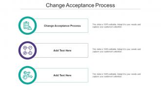 Change Acceptance Process Ppt Powerpoint Presentation Show Good Cpb