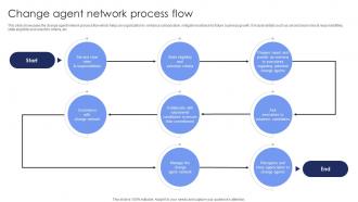 Change Agent Network Process Flow