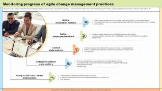 Change Agility Monitoring Progress Of Agile Change Management Practices CM SS V