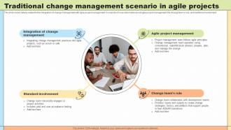 Change Agility Traditional Change Management Scenario In Agile Projects CM SS V