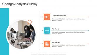 Change Analysis Survey In Powerpoint And Google Slides Cpb