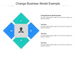 Change business model example ppt powerpoint presentation file files cpb