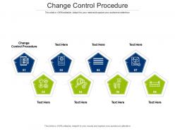 Change control procedure ppt powerpoint presentation icon ideas cpb