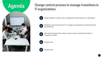 Change Control Process To Manage Transitions In IT Organizations CM CD Good Impressive