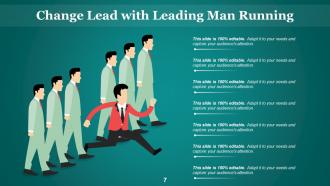 Change Lead Change Lead With Leading Man Running