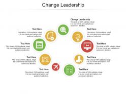 Change leadership ppt powerpoint presentation styles slideshow cpb