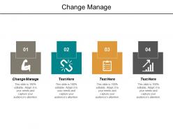 Change manage ppt powerpoint presentation outline inspiration cpb