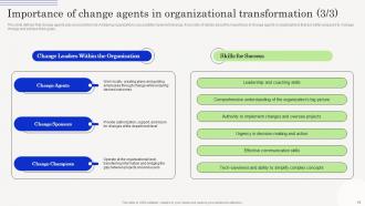 Change Management Agents Driving Force Behind Organizational Change CM CD Adaptable Image