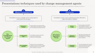Change Management Agents Driving Force Behind Organizational Change CM CD Interactive Best