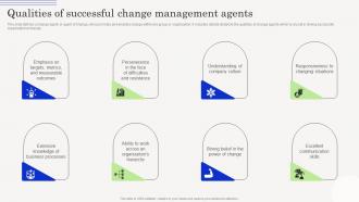 Change Management Agents Driving Qualities Of Successful Change Management Agents CM SS