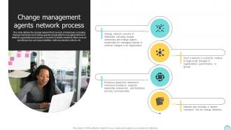 Change Management Agents Network Process Changemakers Catalysts Organizational CM SS V