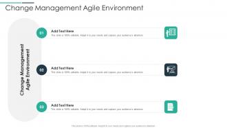 Change Management Agile Environment In Powerpoint And Google Slides Cpb