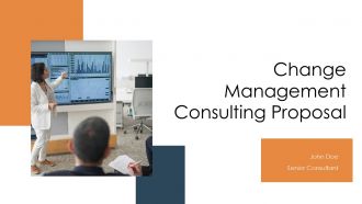 Change Management Consulting Proposal PPT Template ST AI