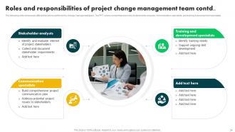 Change Management In Project Powerpoint Presentation Slides PM CD Compatible Visual