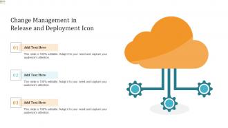 Change Management In Release And Deployment Icon