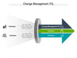 Change management itil ppt powerpoint presentation slides infographic template cpb