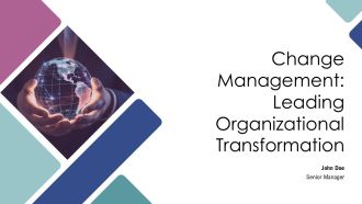 Change Management Leading Organizational Transformation PPT Demonstration AT