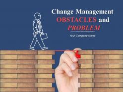 Change management obstacles and problems powerpoint presentation slides