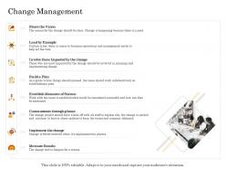 Change management online trade management ppt ideas