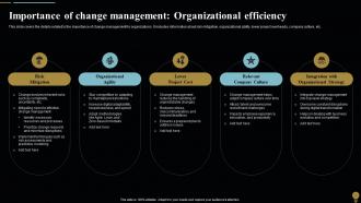Change Management Plan For Organizational Transitions CM CD Slides Researched
