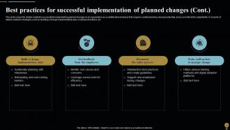 Change Management Plan For Organizational Transitions CM CD Multipurpose Designed