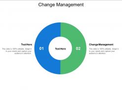 Change management ppt powerpoint presentation slides backgrounds cpb