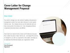 Change Management Proposal Powerpoint Presentation Slides