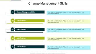 Change Management Skills In Powerpoint And Google Slides Cpb