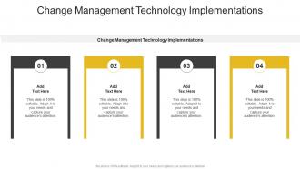 Change Management Technology Implementations In Powerpoint And Google Slides Cpb
