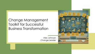 Change Management Toolkit For Successful Business Transformation PPT Information AT
