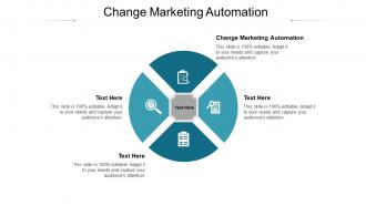 Change marketing automation ppt powerpoint presentation model examples cpb
