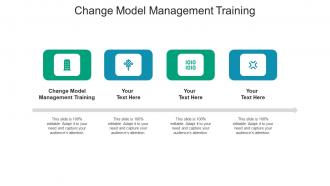 Change model management training ppt powerpoint presentation model graphics pictures cpb