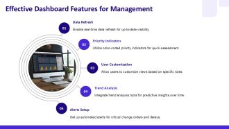 Change Order Management Dashboard With Priority Assessment PPT Demonstration AT Researched Good